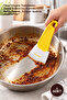 1 Piece Silicone Scraper Spatula - Pan and Pot Cleaner, Flexible Silicone Tip, Hanging Hook, Scraper Spatula