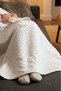 Chickpea Patterned Baby Blanket |   90 X 100 Cm, Soft, 100% Organic |   Baby & Kids Blanket - 4
