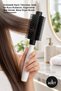 3 Pieces Heat Resistant Blow Dry Hair Brush – Antistatic Nano Technology, Wet and Dry Use, Ergonomic Matte Body, Blow Dryer Brush