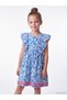 Alita City Lcw Kids Blue Floral Girl's Dress with a Difference