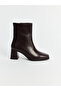 Esvab • Modern & Distinctive Leather-Look Women's Heeled Boots - 4