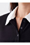 Two Mt Shop Quality Lcw Everyday Black Interlock Plain Standard & Regular Short Sleeve Women's T-Shirt - 3