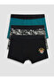 Vizyon New Season Black Boys' Boxer 3-Pack - 6