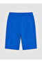 Ozmarka New Season Blue Printed Boys' Shorts Pajama Set - 7
