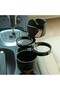 10 Pieces Multi-Cup Holder for Car Interior – Adjustable Rotating Design, Black Plastic, Phone Holder, Car Cup Holder - 2