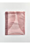 Two Mt Shop Quality Lcw Modest Pink Satin Patterned Women's Shawl - 2