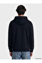 Özmarka New Season Black Men's Thick Hoodie - 4