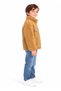 Children's Unisex Plush Welsoft Zippered Hooded and Stand Collar Fleece Coat Jacket - 2