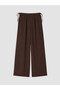 Two Mt Shop Quality Lcw Jeans Brown Denim Straight Wideleg Elastic Waist Wide Leg Women's Jean Pants - 5
