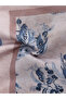 Two Mt Shop Quality Lcw Modest Blue Voile Patterned Women's Shawl - 3