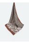 Alita City Farkıyla Lcw Accessories Brown Voile Patterned Women's Shawl