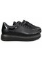 Fv009 Genuine Leather Men's Sneaker Black Casual Classic Shoes - 4