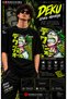 Deku Izuku Midoriya My Hero Academia Anime T-Shirt Tee Tshirt – Black Character Printed