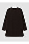 Two Mt Shop Quality Lcw Everyday Brown Diving Fabric Leopard Oversize Women's Tunic - 6