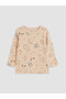 Two Mt Shop Quality Lcw Baby Beige Patterned Baby Boy Set - 2
