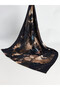 Navy Blue Patterned Women's Shawl - 6