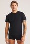 Solid Color Crew Neck 2-Pack Men's Basic Tshirt, 47% Modal 47% Cotton 6% Elastane - 4