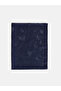 Two Mt Shop Quality Lcw Modest Navy Blue Patterned Women's Shawl
