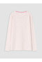 Ecru Bow Detailed Girls' Pajama Set - 5