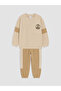 Rmz Gi̇yi̇m Farkiyla Printed Baby Boy Tracksuit Set - 3
