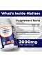 Pumpkin Seed Oil 2000mg Softgel Capsules, 180 Softgels 1000mg per Softgel - 2