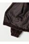 Hooded Loose-Fit Women's Plush Jacket for Style Enthusiasts from Uzg Store - 8