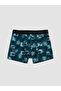 Vizyon New Season Gray Cotton Flexible Men's Boxer 3-Pack - 3