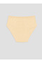 Özmarka New Season Ecru Printed Girls' Panties 3-Piece Set - 5