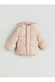 Two Mt Shop Quality Kanz Pink Plain Standard & Regular Baby Girl Inflatable Coat - 3