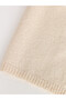 Özmarka New Season Ecru Women's Knitwear Scarf - 2