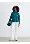Rmz Gi̇yi̇m Farkiyla Dik Roba Collar Women's Sweatshirt - 3