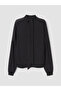 Rmz Gi̇yi̇m Farkiyla Dik Roba Collared Gathered Blouse - 2