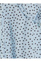 Alita City Farkıyla Lcw Everyday Blue Polka Dot Baby Collar Long Sleeve Women's Blouse - 6