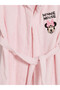 Two Mt Shop Quality Lcw Home Pink Embroidered Children's Bathrobe - 2