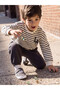Two Mt Shop Quality Lcw Baby Anthracite Striped Baby Boy Suit
