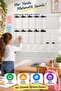105 X 100 cm Multiplication Table Memorization Magnetic Wall Sticker Rhythmic Counting and Mathematics