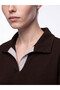 Ozmarka New Season Brown Striped Soft Touch Women's Sweatshirt - 3