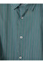 Standard Fit Striped Men's Shirt from Uzg Store for Style Enthusiasts - 4