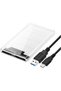 4389 2.5 Sata Type C Usb 3.1 Usb 3.0 Transparent External Ssd Hdd Hard Disk Box
