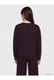 Texx Store Quality Xside Mürdüm Soft Tocuh Oversize Women's Sweatshirt - 4