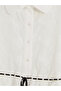 Alita City with a Difference, Lcw Studio White Embroidered Women's Shirt - 6