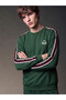 Ozmarka New Season Green Crew Neck Printed Men's Sweatshirt - 2