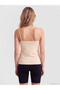 Vizyon New Season Pink U-Neck Rope Strap Women's Undershirt - 4