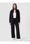 Lcw Everyday Black Fleece Plain Midi Women's Cardigan with Nevavm Difference - 2