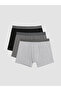 Peak New Season Anthracite Cotton Flexible Men's Boxer 3-Pack