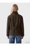 Two Mt Shop Quality Xside Brown Oversize Women's Cashmere Coat - 5