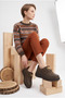 Women's Winter Genuine Leather Orthopedic Sports Style Thick Sole Laceless Casual Shoes M27Ka/3595 - 4