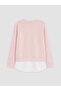 Alita City Pink 3 Thread Flat Standard & Regular Women's Sweatshirt Tunic with a Difference - 6