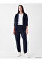 Alita City Farkıyla Lcw Everyday Navy Blue 2 Thread Plain Standard & Regular Women's Zippered Sweatshirt - 2