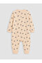 Alita City Lcw Baby Beige Patterned Baby Girl Sleeping Bag with a Difference - 4